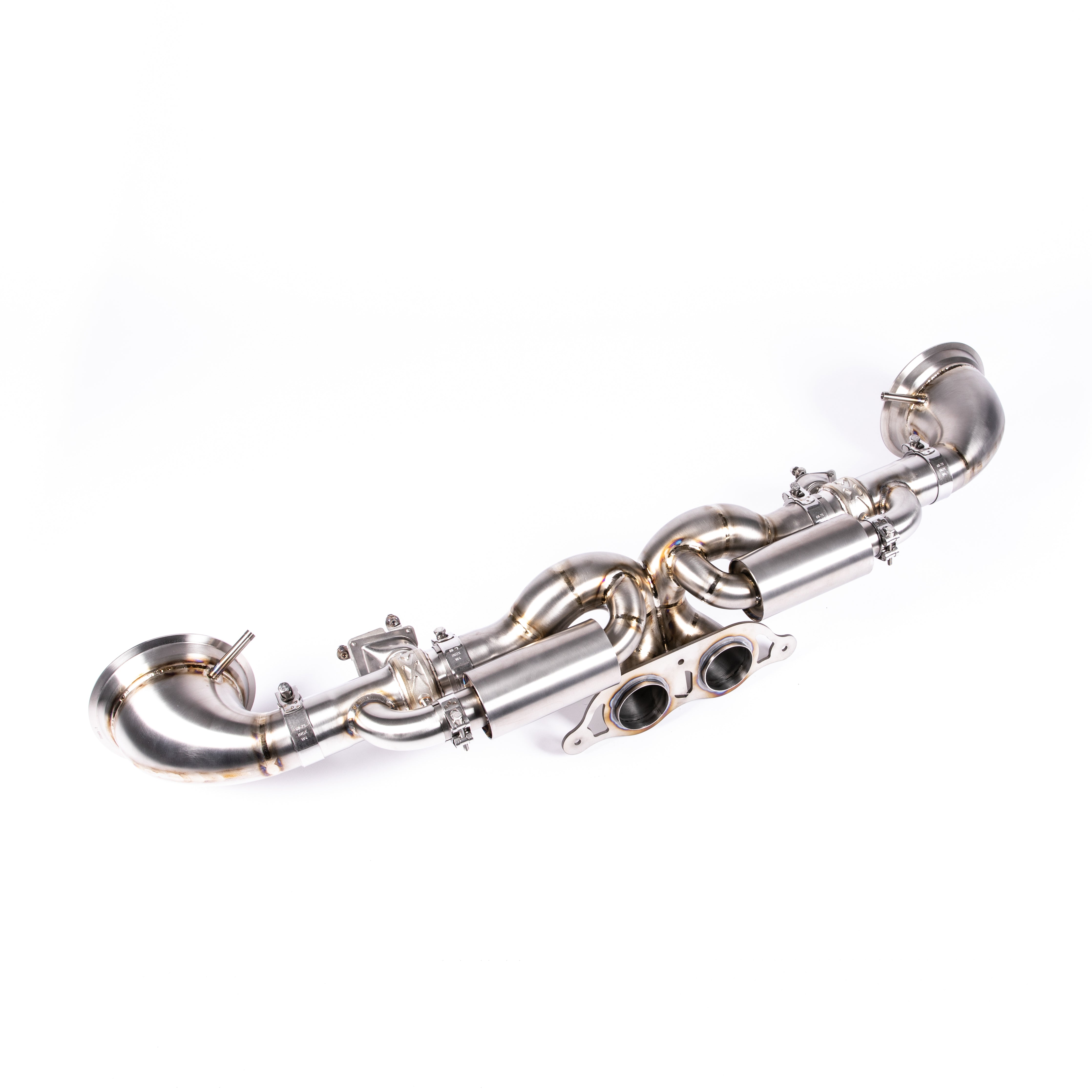 992.2 GT3 - TITANIUM RACE PIPE (VALVED)