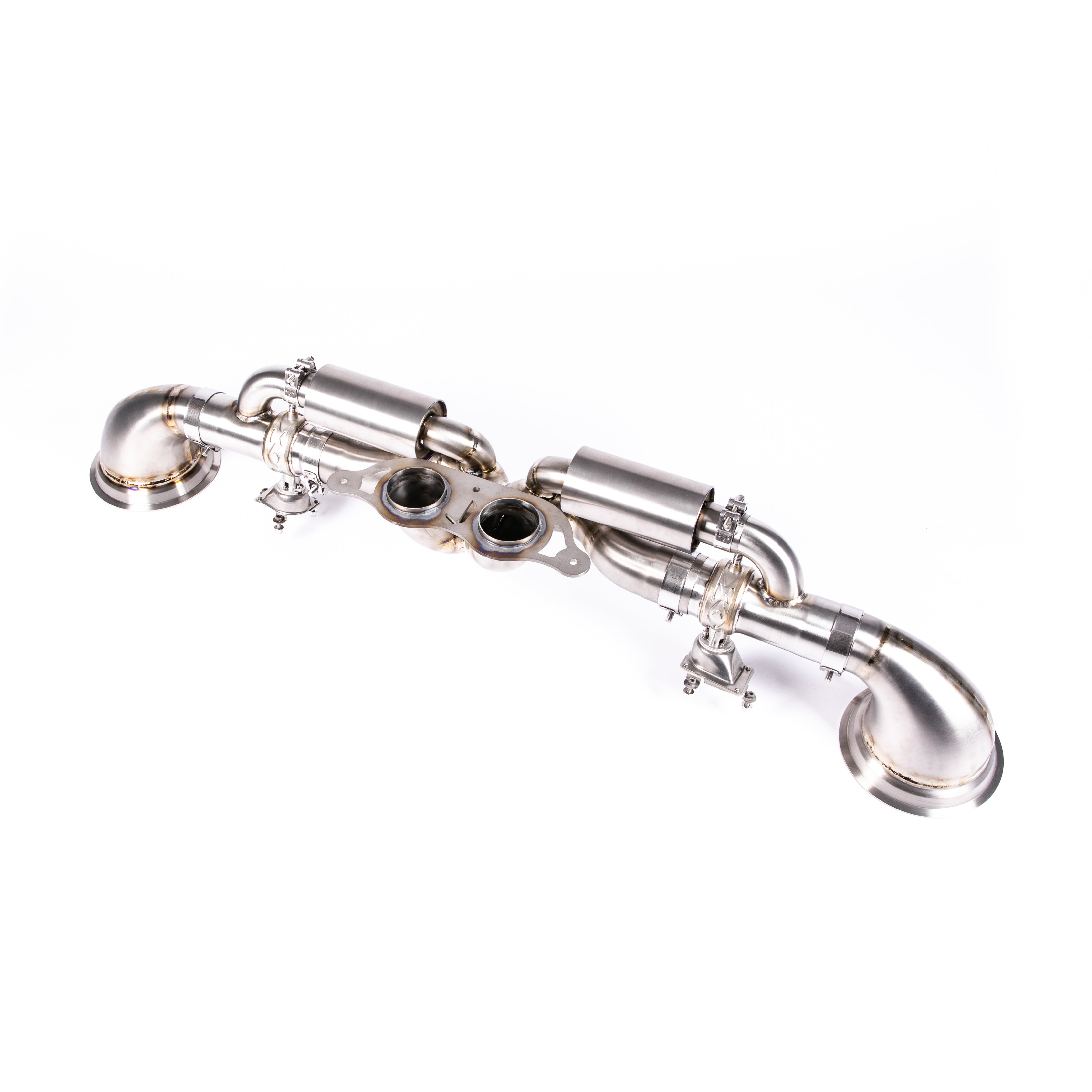 992.2 GT3 - TITANIUM RACE PIPE (VALVED)
