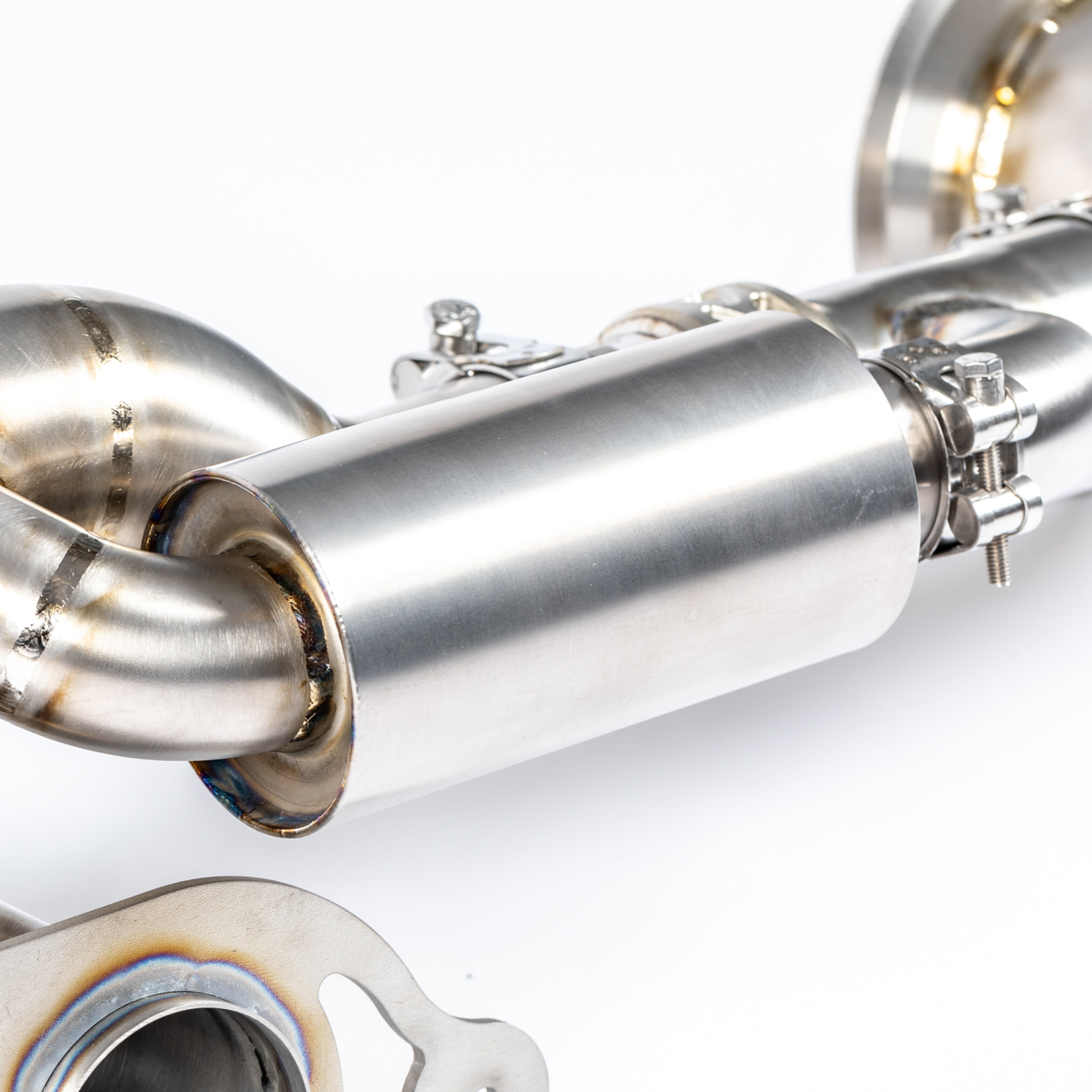 992.2 GT3 - TITANIUM RACE PIPE (VALVED)